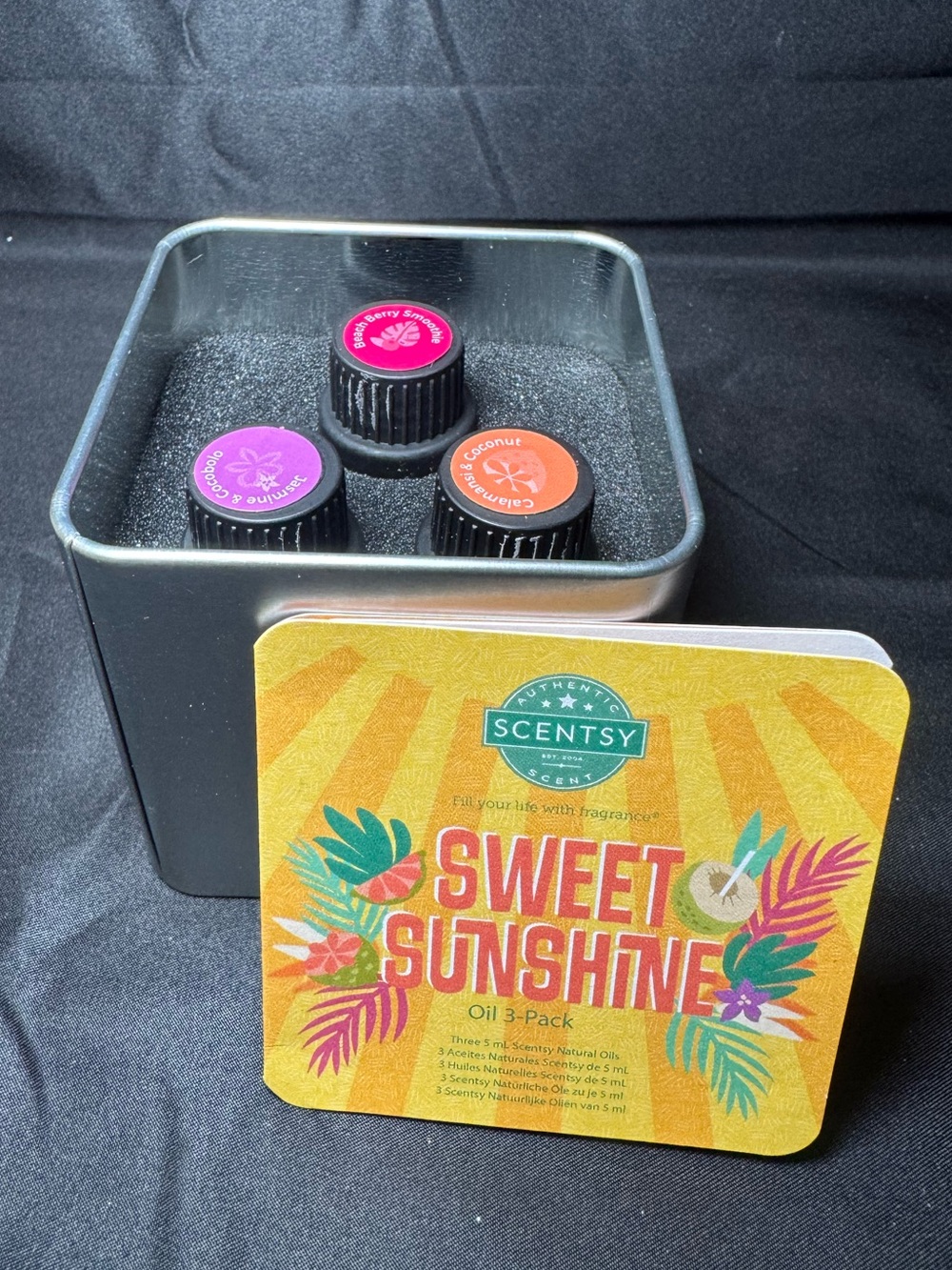 Scentsy Sweet Sunshine 3 Pack Scentsy Oils